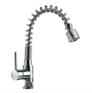 Modern Style Professional Pull Down Flexible Copper Kitchen Faucet