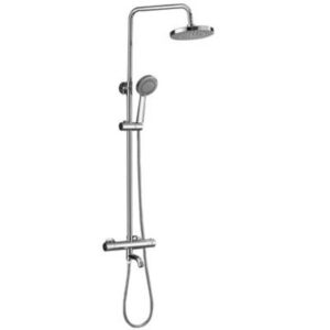 Chrome Thermostatic Shower Faucet with 8