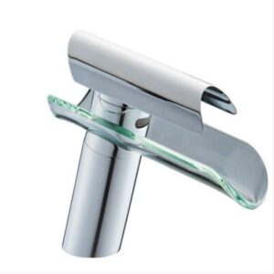 Sink Tap Basin Faucet Mixer Water Tap Waterfall Single Hole Bathroom Faucet