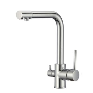 3 way kitchen tap with water filter way drinking water 360° swivel kitchen sink tap