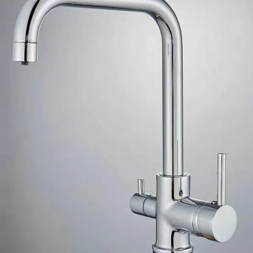 3 way kitchen tap with water filter way drinking water 360° swivel kitchen sink tap