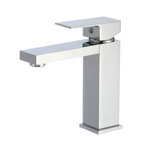 Italy Design Single Handle Square Basin Tap