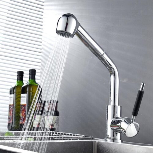 china made pull down kitchen faucet