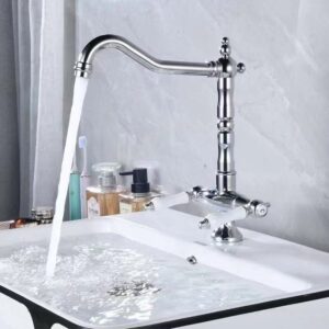 Single Lever Vintage Design Bathroom Basin Mixer 